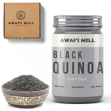 Awafi Mill Black Quinoa Seed Chenopodium Quinoa 100gm